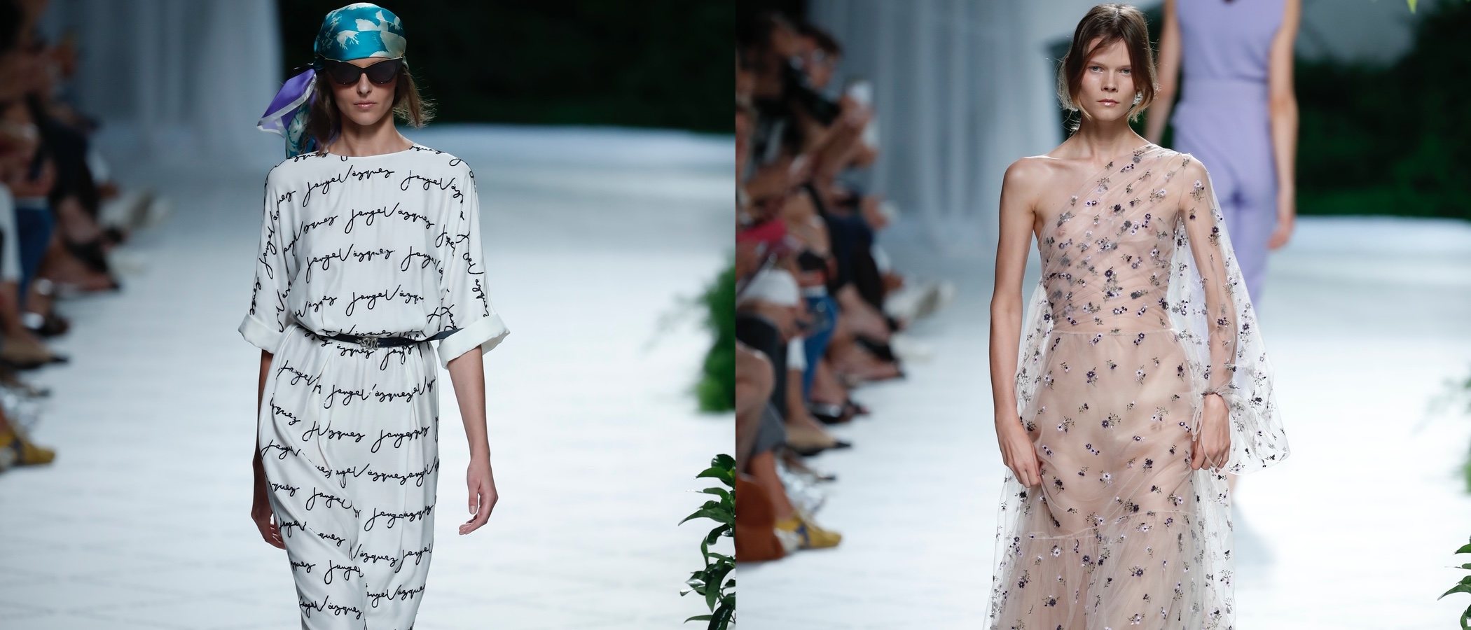 Jorge Vázquez se inspira en 'Los Ángeles de Charlie' para su primavera/verano 2019 en la Madrid Fashion Week