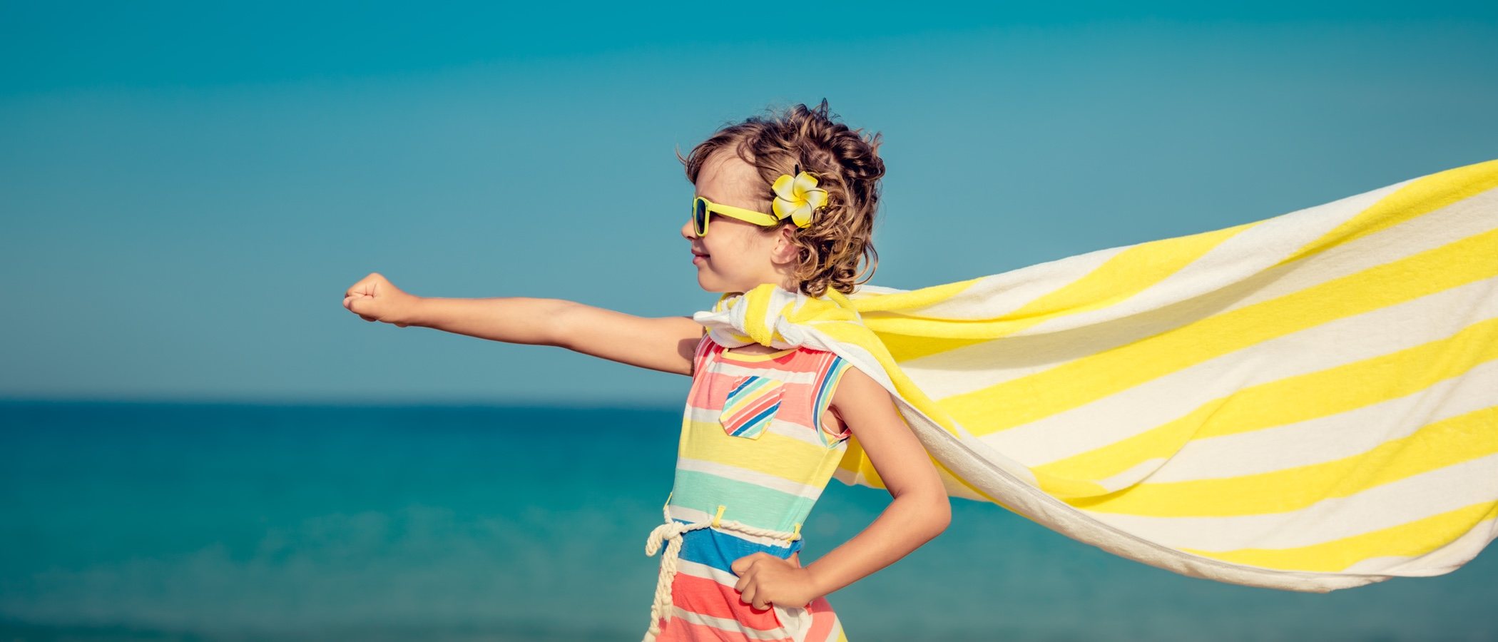 Cómo vestir a los niños para ir a la playa