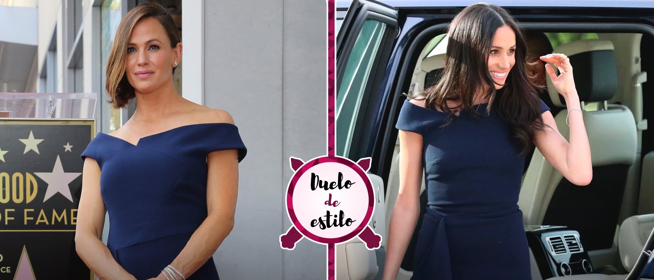 Meghan Markle y Jennifer Garner se decantan por el mismo diseño. ¿A quién le sienta mejor?