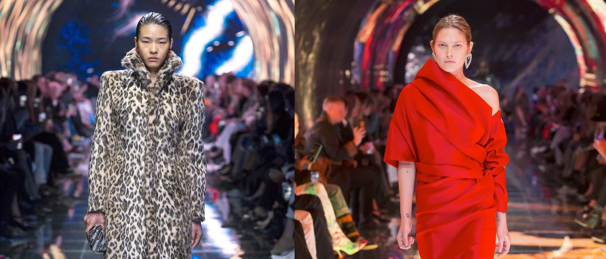 Balenciaga juega co los volúmenes en su colección primavera/verano 2019 en la Paris Fashion Week