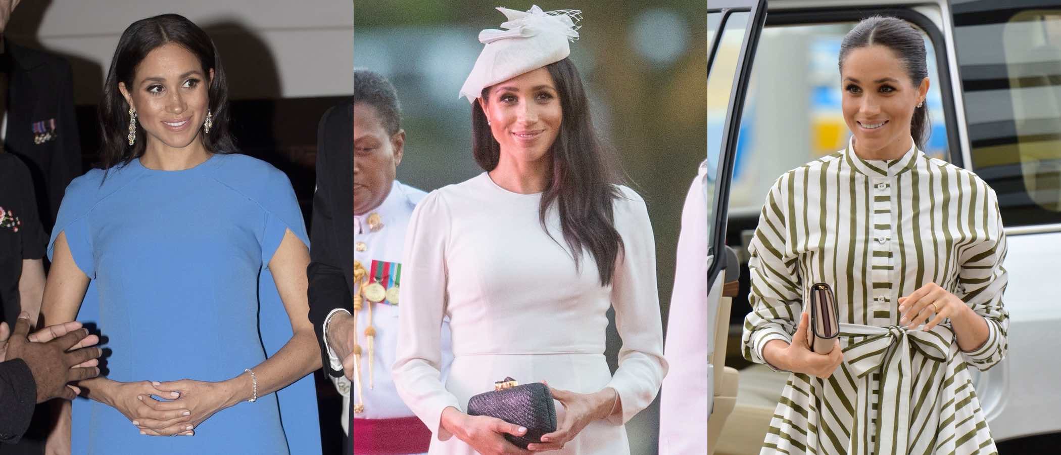 Así han sido los primeros looks premamá de Meghan Markle durante su tour por Oceanía