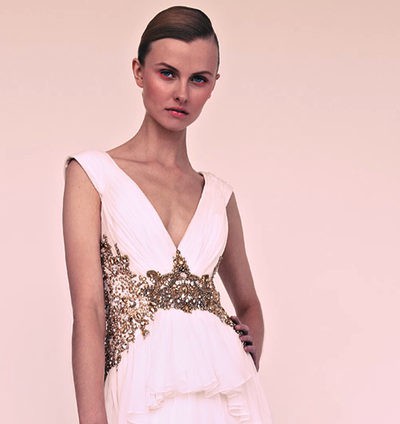 Elegantes propuestas en la colección Resort 2013 de Marchesa