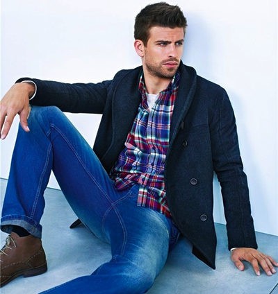 Piqué repite como imagen de H.E by Mango este otoño/invierno 2012