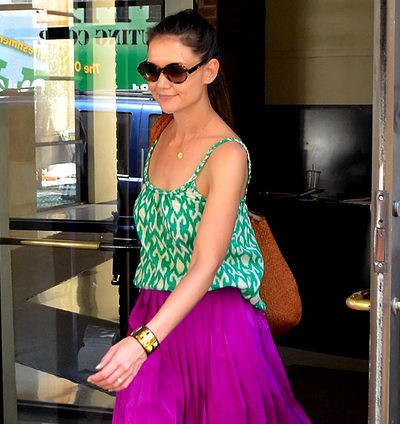 Las celebrities se apuntan a la moda de las maxifaldas
