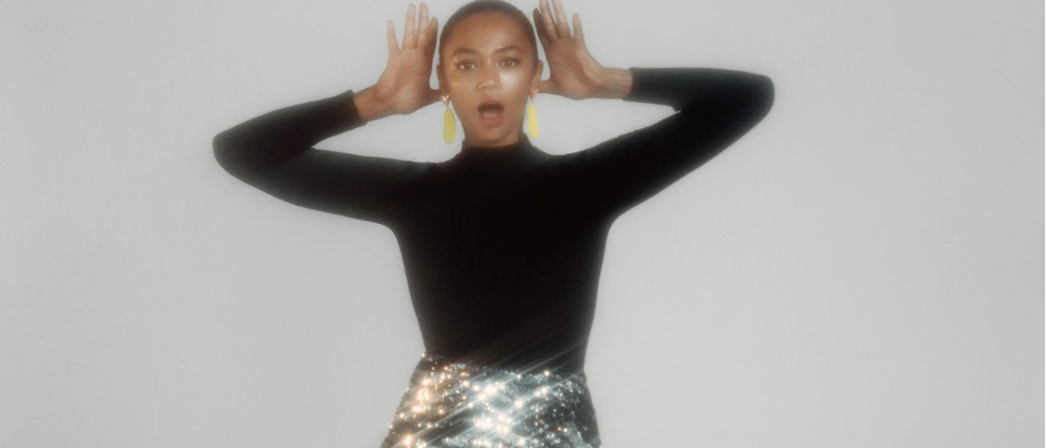 Berta Vázquez imagen de la nueva colección de Navidad 2018 de Bershka