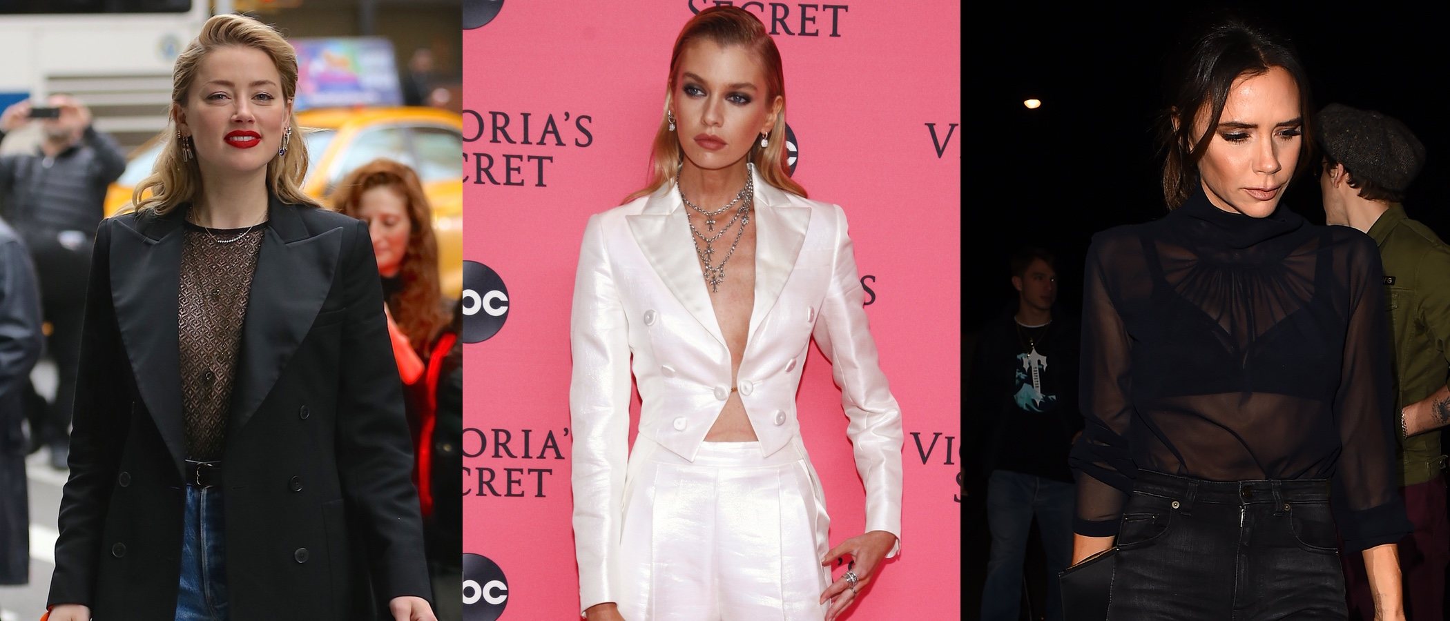 Stella Maxwell, Victoria Beckham y Amber Heard deslumbran con los mejores looks de la semana