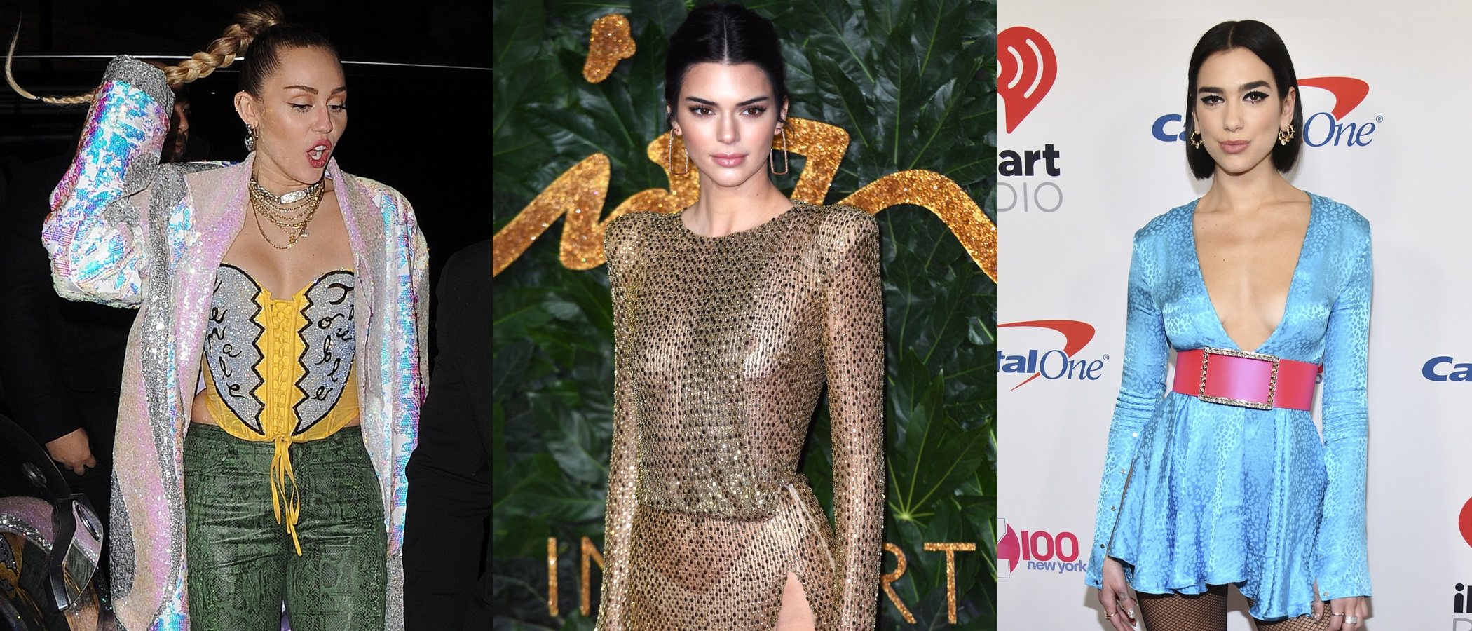 Miley Cyrus, Kendall Jenner y Dua Lipa lucen los peores looks de la semana