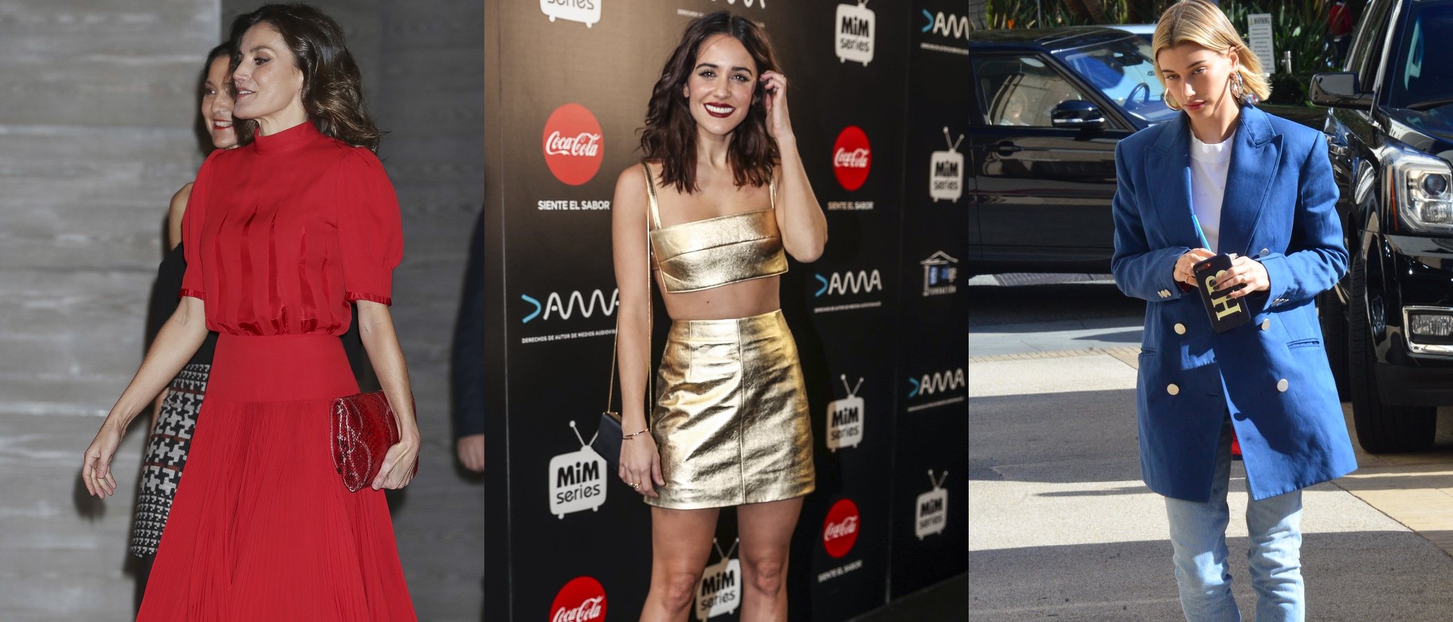 La Reina Letizia, Macarena García y Hailey Baldwin, entre las mejor vestidas de la semana