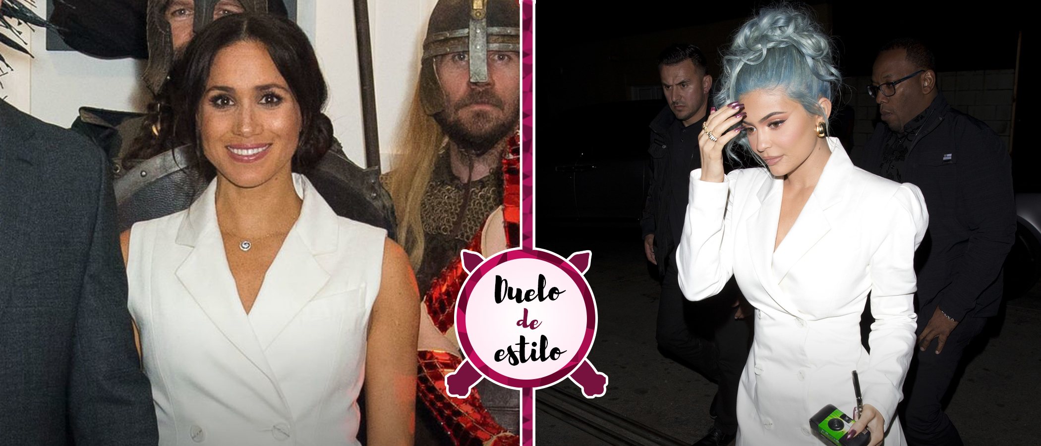 Kylie Jenner y Meghan Markle: dos formas distintas de llevar un mismo vestido