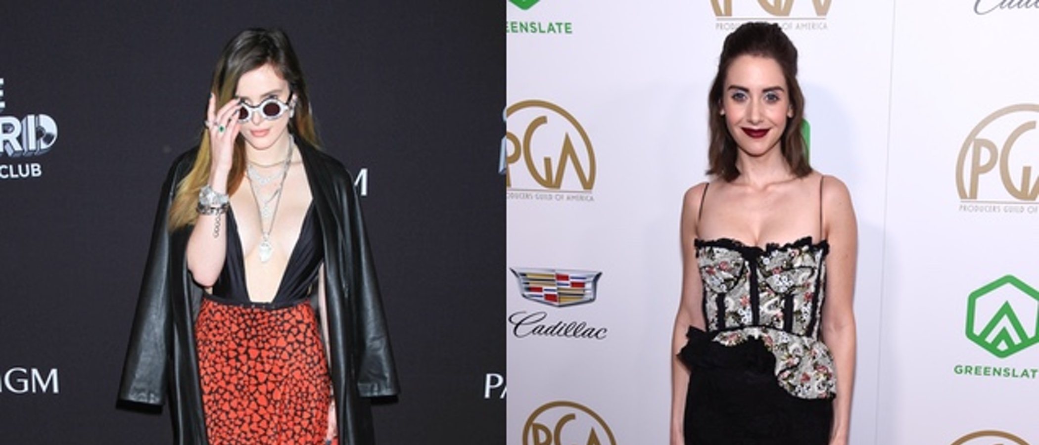 Bella Thorne y Alison Brie, entre las peor vestidas de la semana