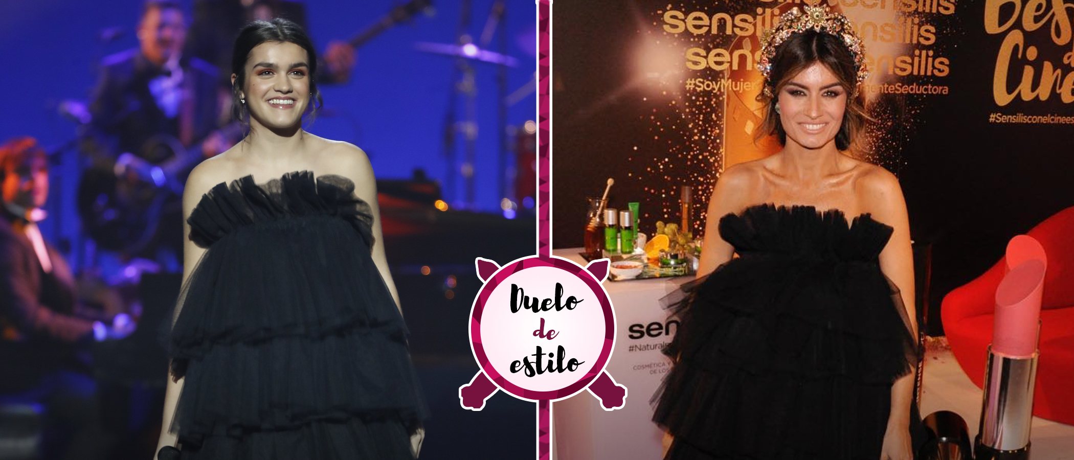 Duelo de estilo: El segundo vestido de Amaia en los Goya 2019 ya lo había lucido Madame de Rosa en 2018