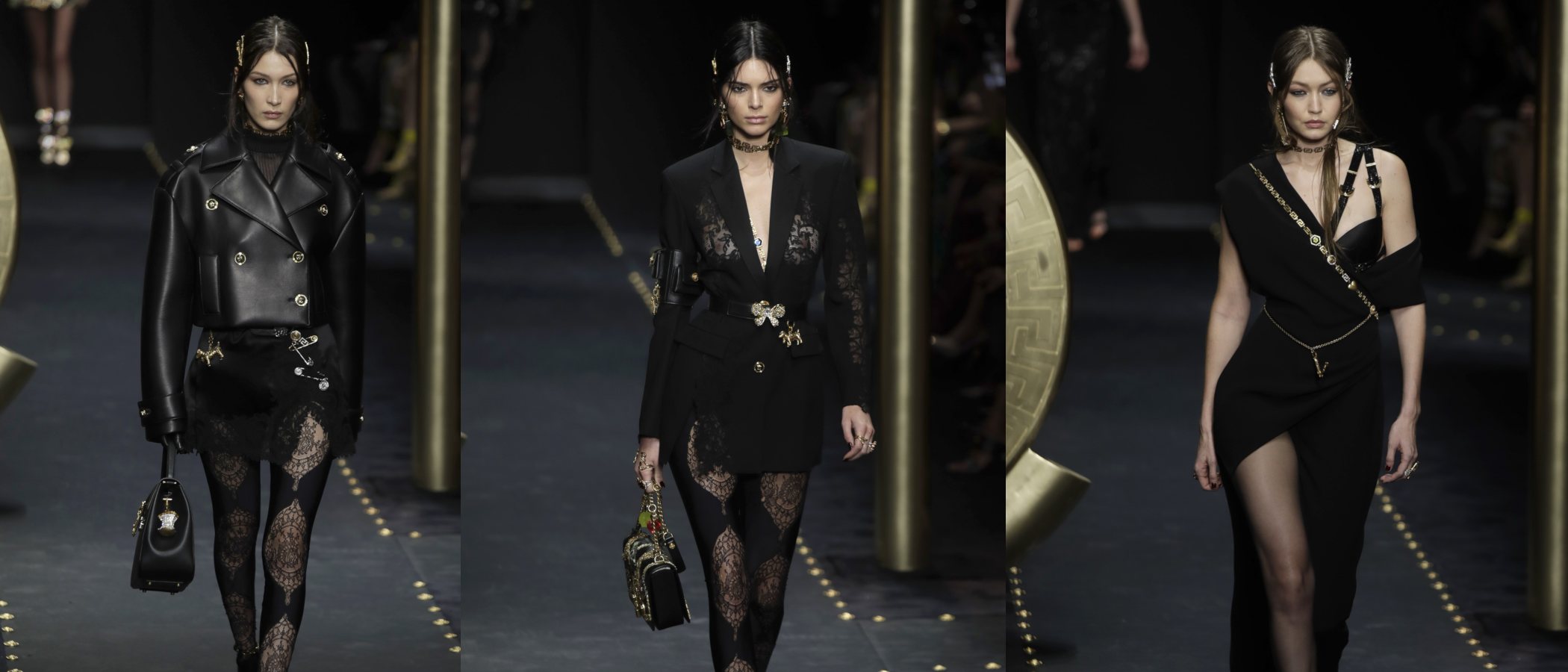Versace homenajea su vínculo con la fotografía en su colección O/I 19/20 en Milán