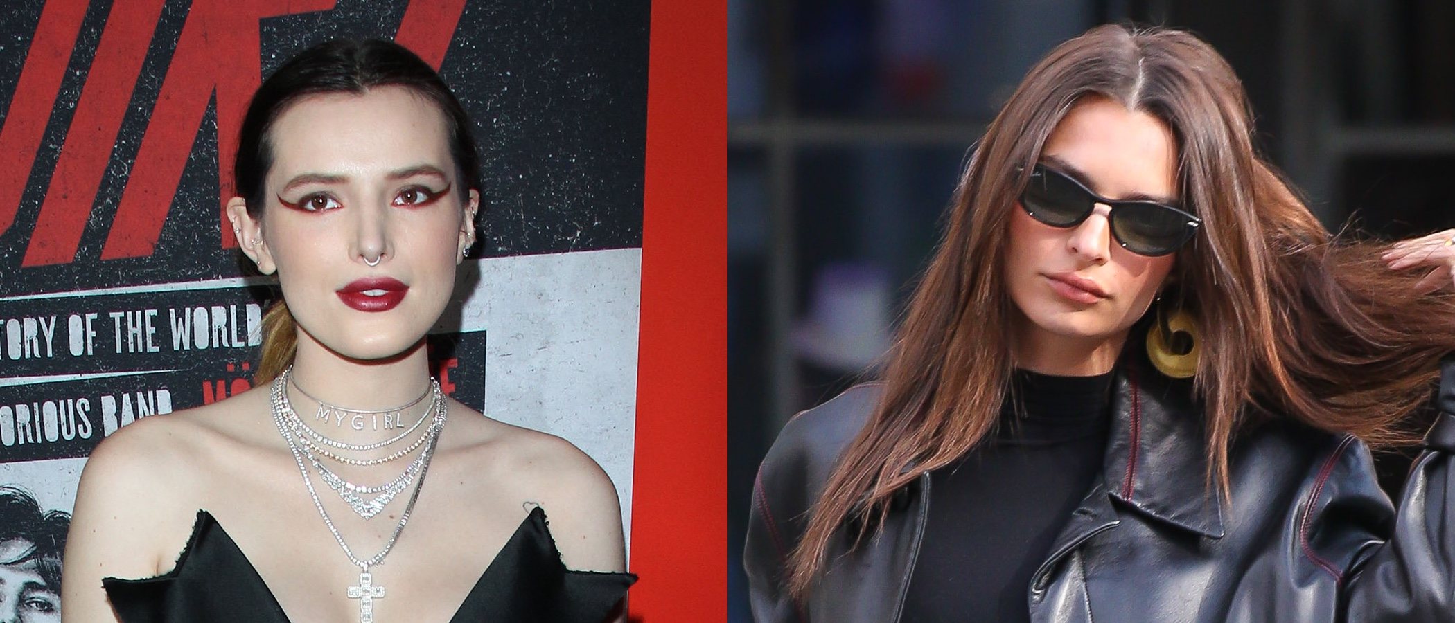 Bella Thorne y Emily Ratajkowski, entre los peores looks de la semana