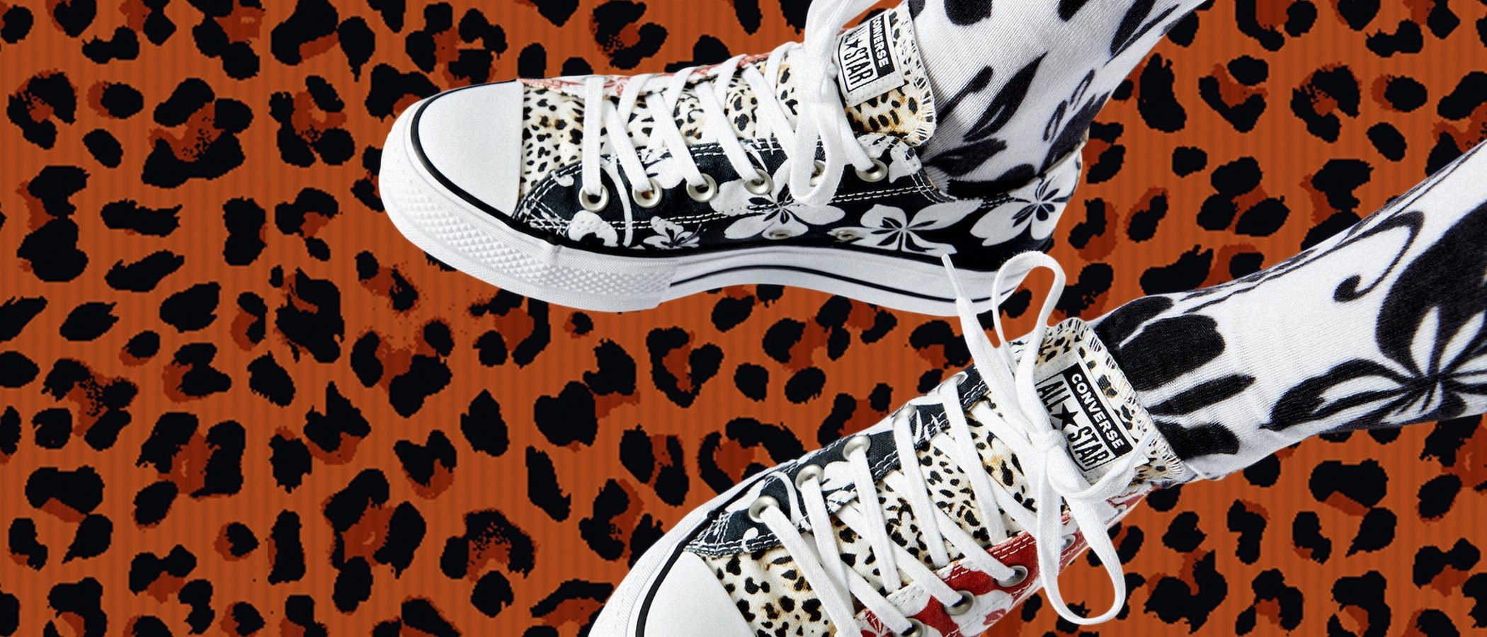 Bershka X Converse, la nueva colección llena de estampados