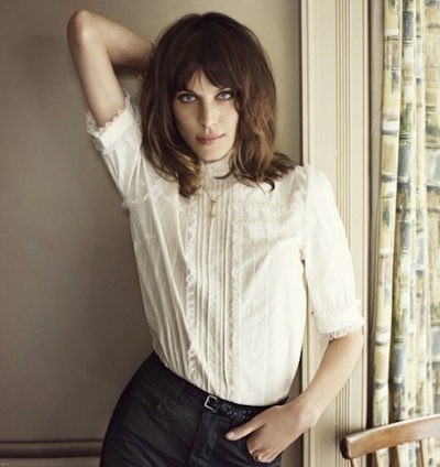 Alexa Chung luce las propuestas más 'british' de Vero Moda para este otoño 2012