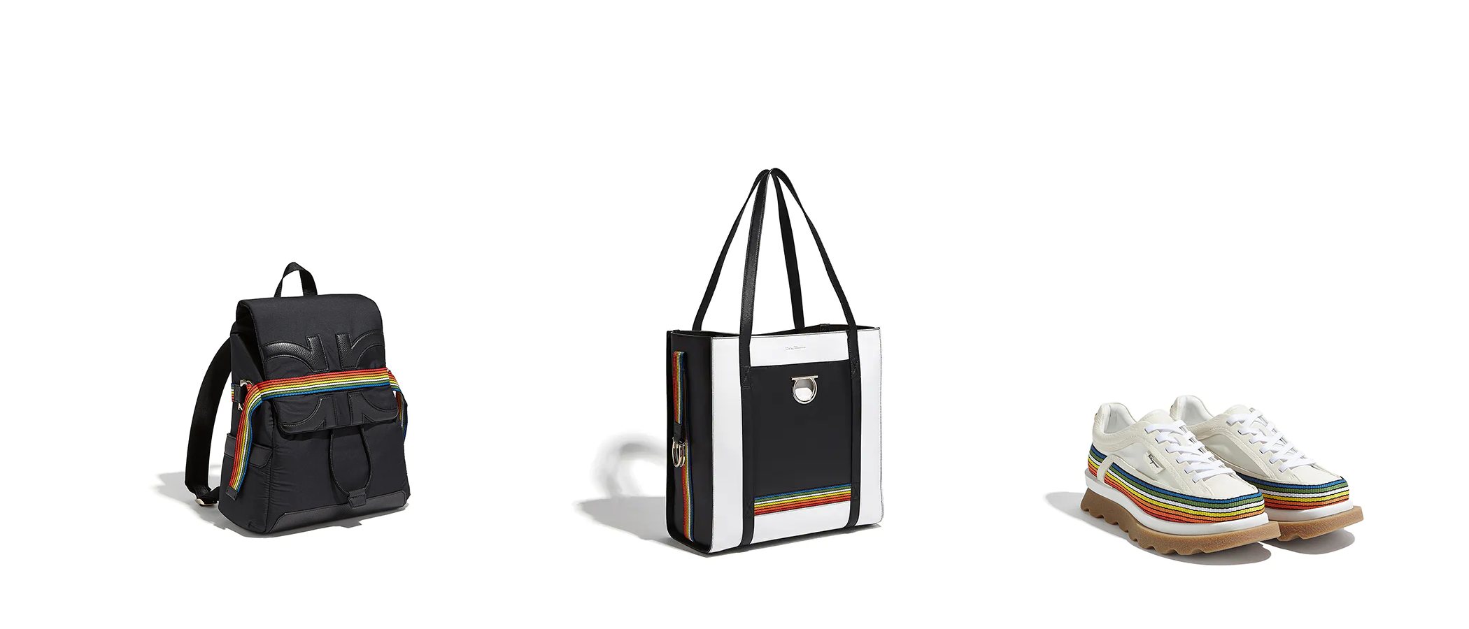 El lado más sostenible de Salvatore Ferragamo se refleja en su colección Rainbow con motivo del Orgullo 2019