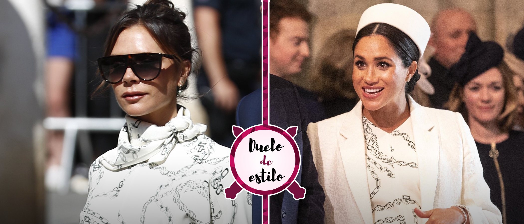 Pilar Rubio no fue la única: Victoria Beckham lució un vestido que ya había llevado Meghan Markle antes