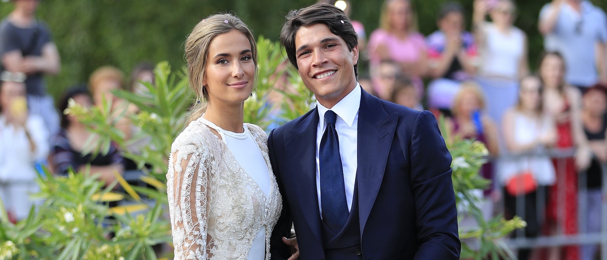 Así fueron los dos vestidos de María Pombo para darse el 'sí, quiero' con Pablo Castellanos