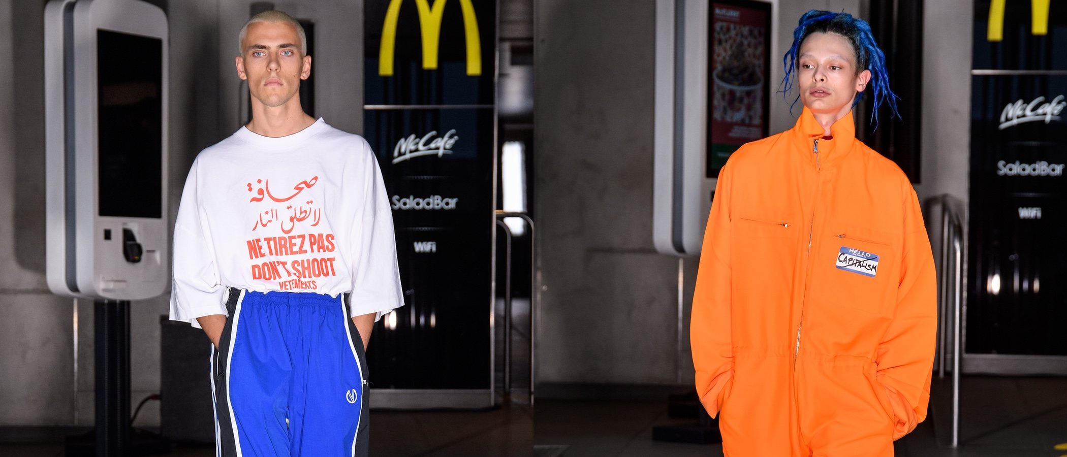 Polémica servida: 'No dispares', el controvertido lema de Vetements primavera/verano 2020