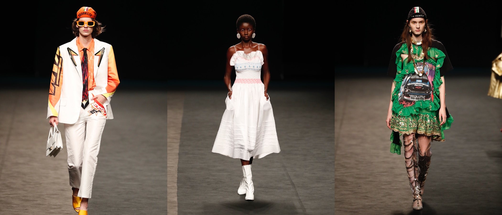 María Escoté presenta en la MBFWMadrid un desfile con ropa de segunda mano adquirida en Wallapop