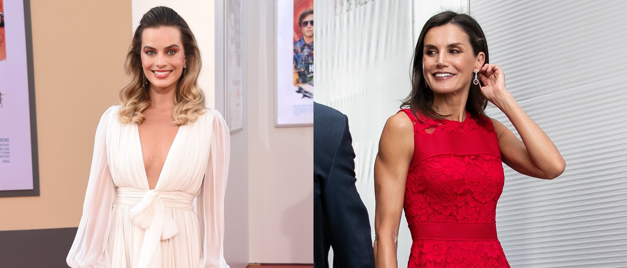 La Reina Letizia y Margot Robbie se cuelan en el top five de mejor vestidas de la semana