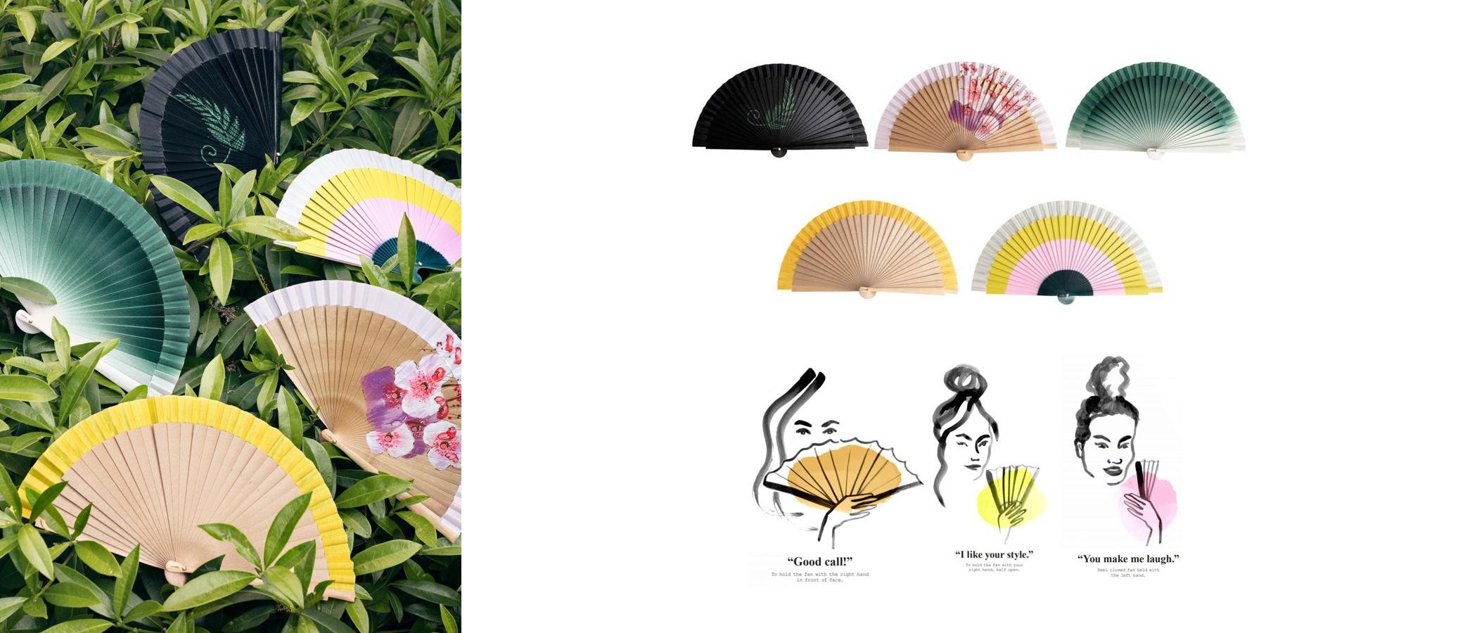 & Other Stories y Fern Fans se unen y lanzan una colección exclusiva de cinco abanicos artesanales
