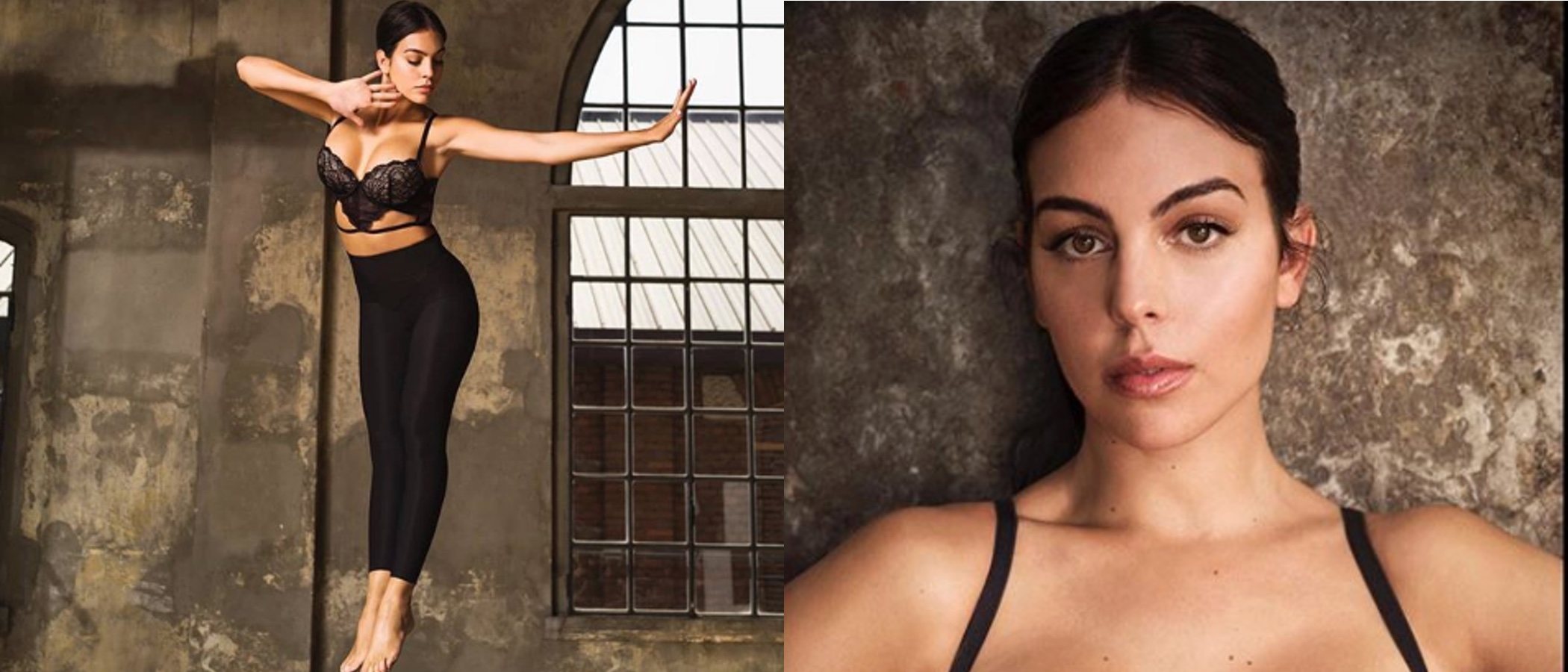 Georgina Rodríguez debuta como imagen de la firma italiana de lencería Yamamay