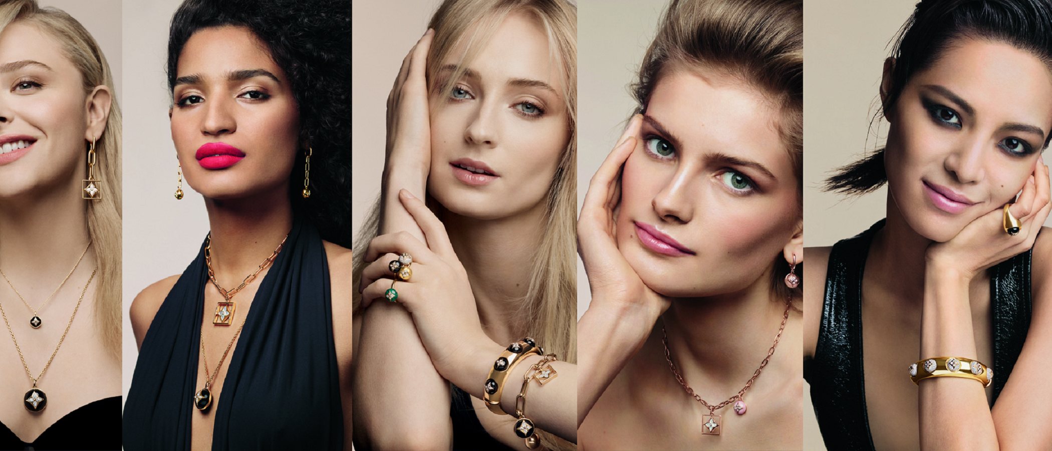 Louis Vuitton tiene a las cinco mujeres perfectas para su nueva colección de joyas de 2019