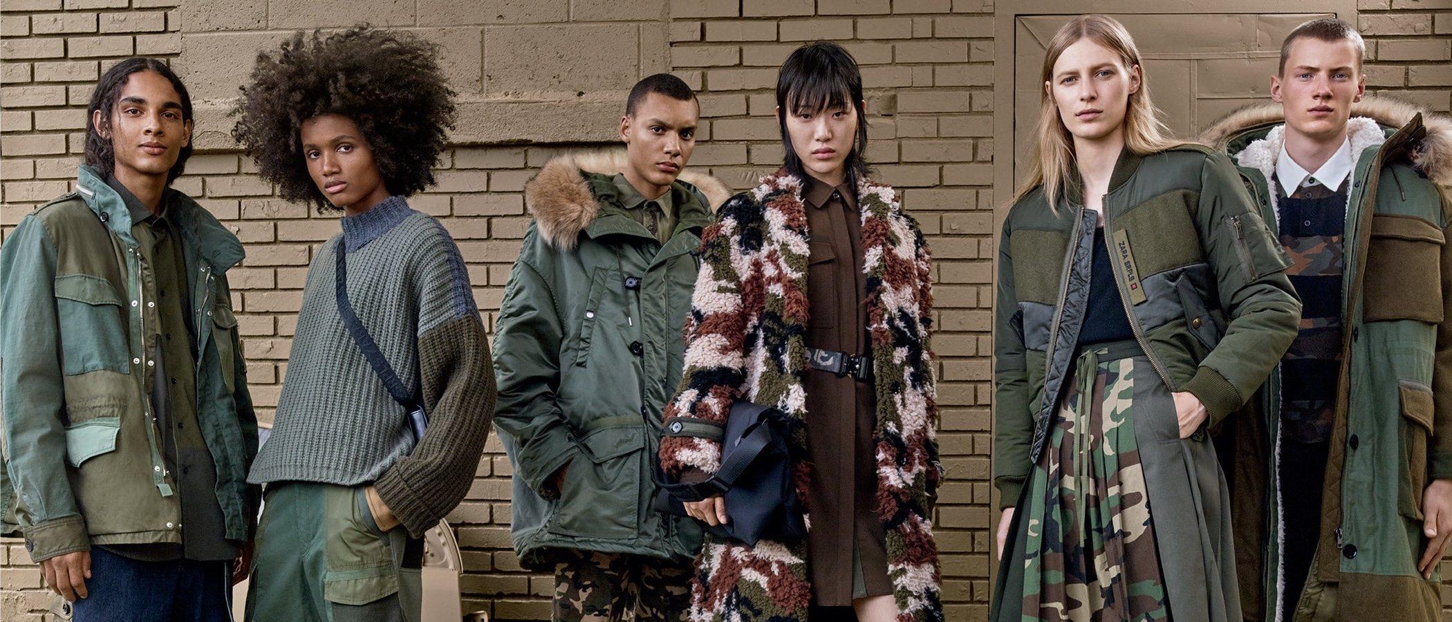 Zara vuelve a la carga con su tercera colección militar de 'Zara SRPLS'