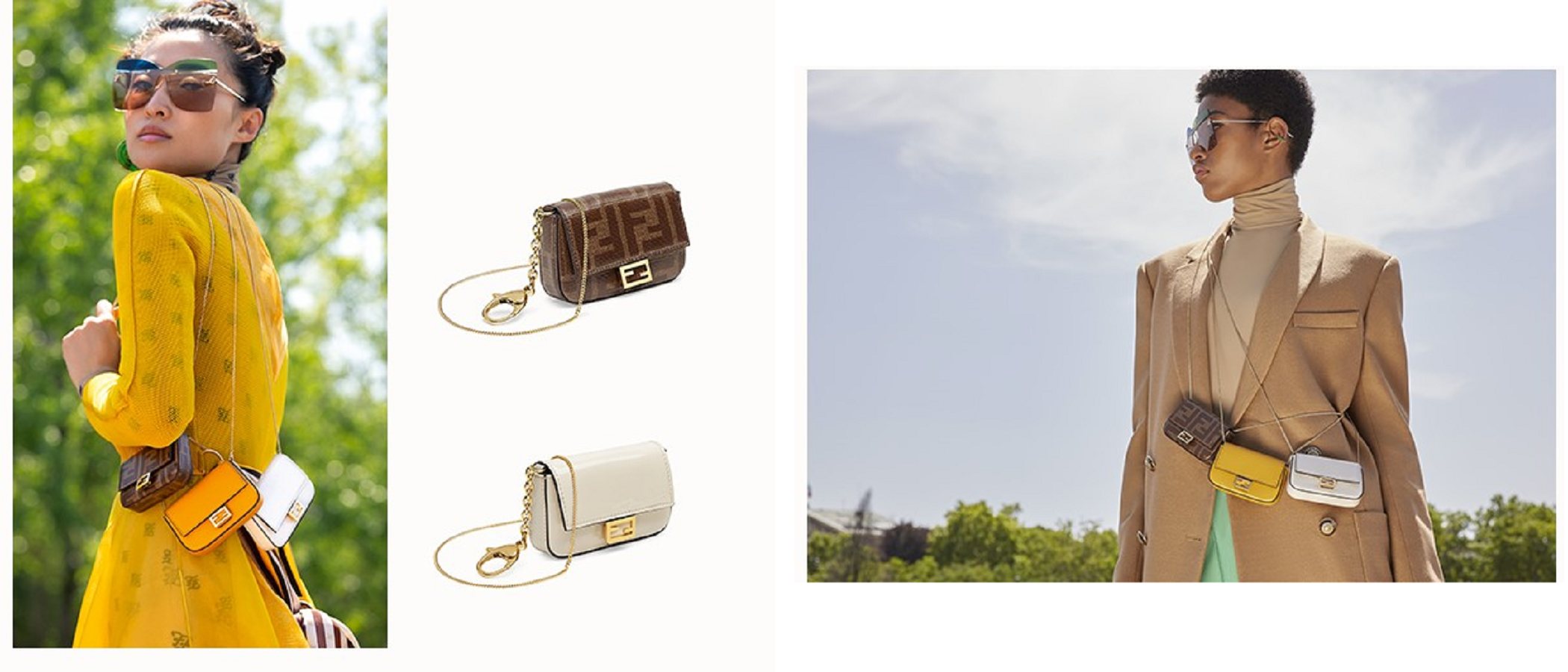 Fendi lanza el Nano Baguette, su versión más reducida del accesorio estrella de la casa