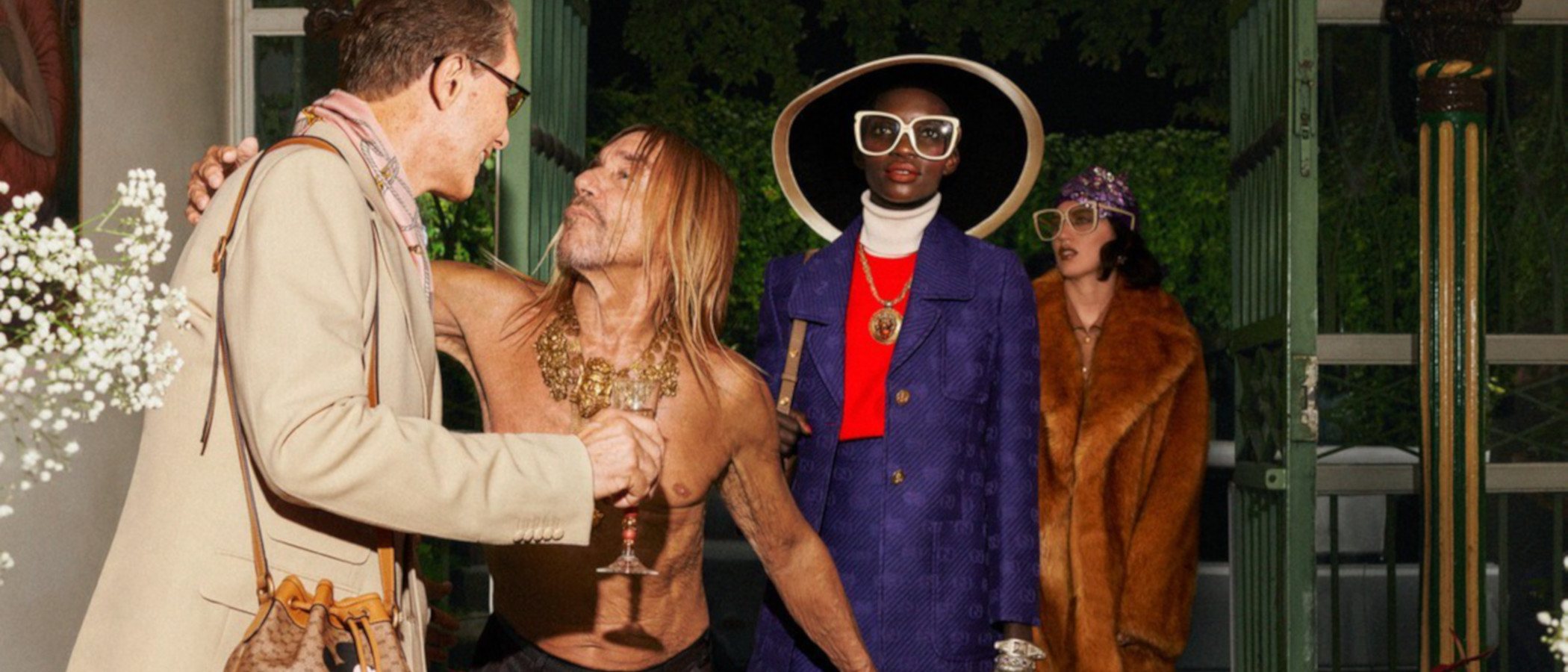 Gucci ciega con su lujo en su colección Crucero 2020 con Sienna Miller