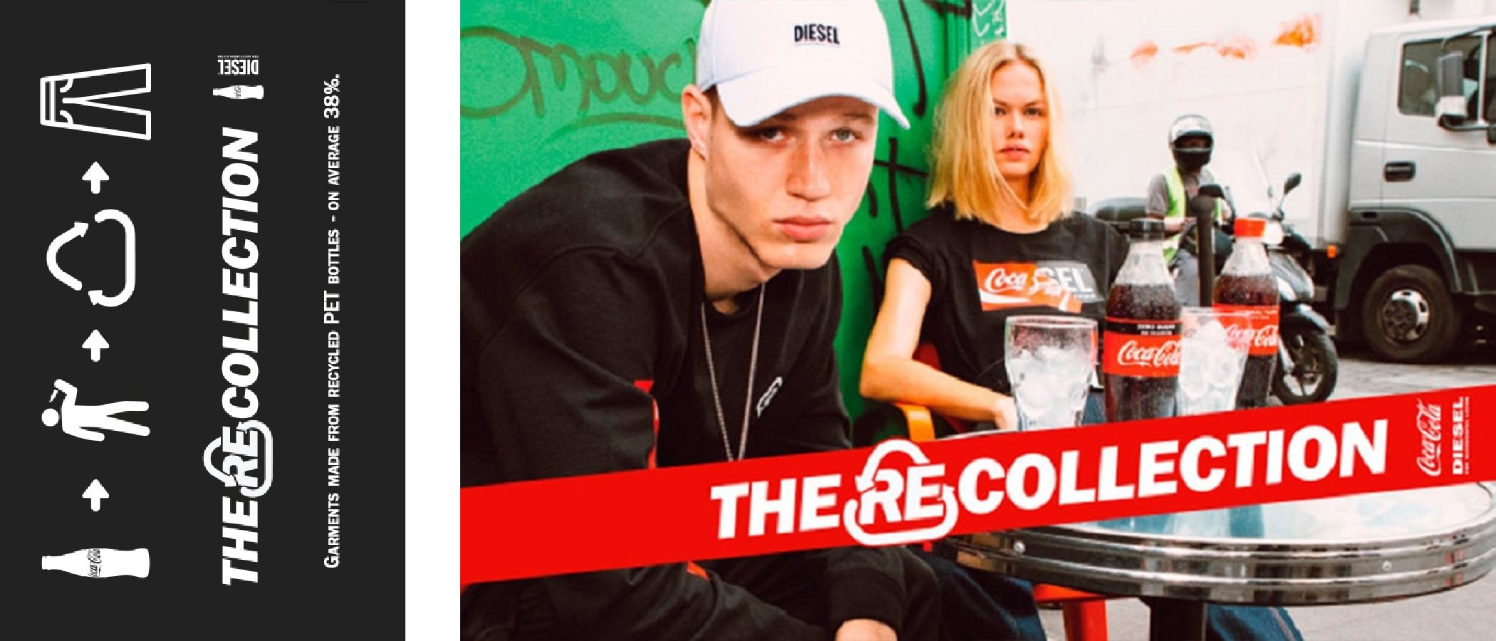 Coca Cola y Diesel colaboran en 'REcollection', una colección cápsula concienciada con el medio ambiente