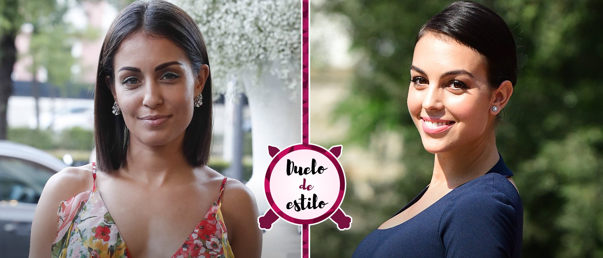 Georgina Rodríguez e Hiba Abouk: las dos versiones de un mismo vestido largo de punto
