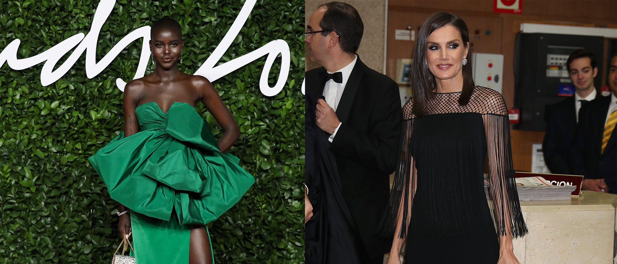 Adut Akech y la Reina Letizia deslumbran con los mejores looks de la semana