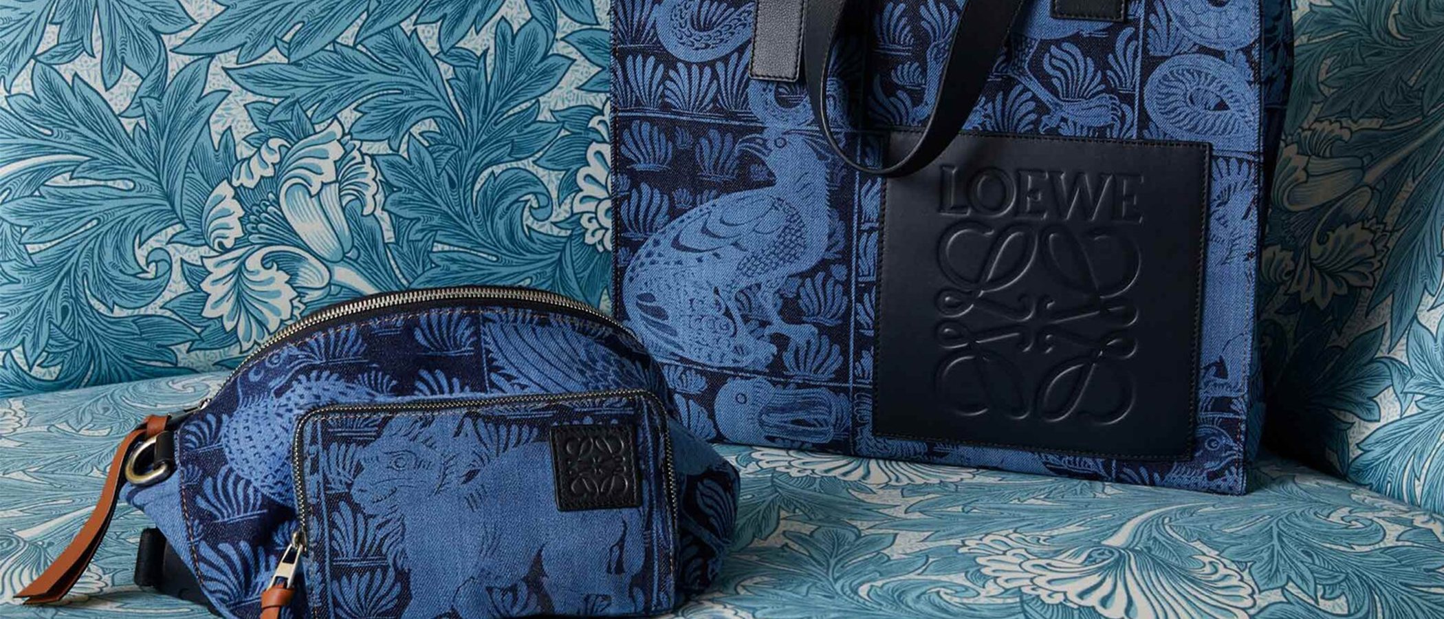 Loewe reinterpreta el imaginario y la cerámica de William de Morgan en su nueva colección cápsula