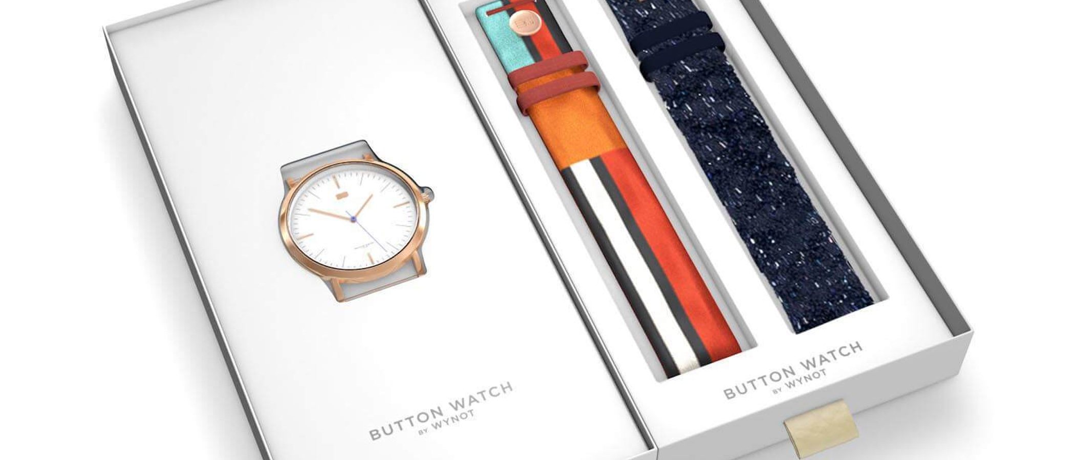 Dolores Promesas protagoniza su primera colección de relojes de la mano de Button Watch