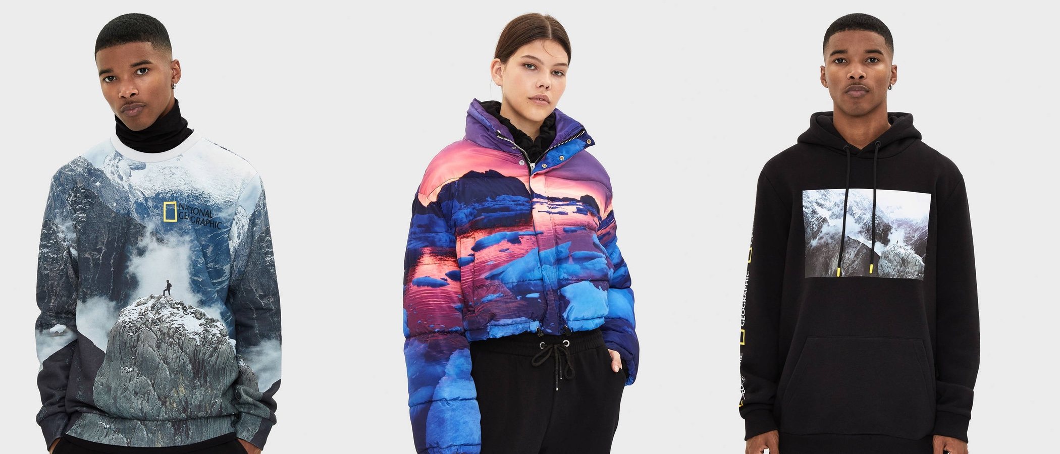 National Geographic y Bershka traen una colección muy especial para el invierno