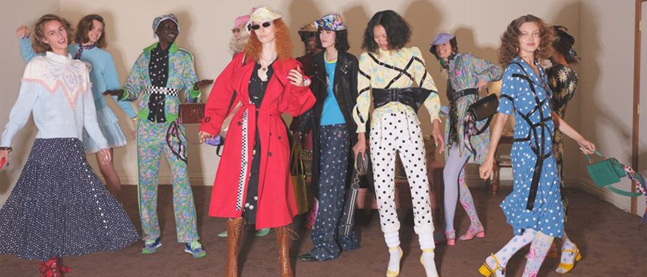 Marc Jacobs presenta su colección Resort 2020 más perruna y con marcados aires ochenteros