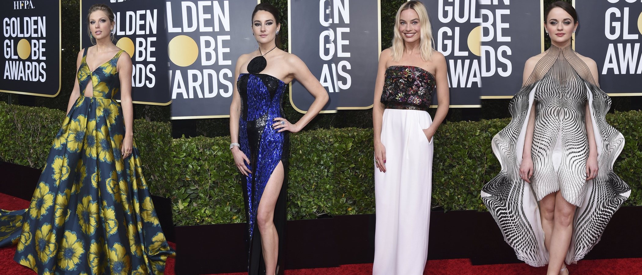 Taylor Swift, Shailene Woodley y Margot Robbie, entre las peor vestidas en los Globos de Oro 2020