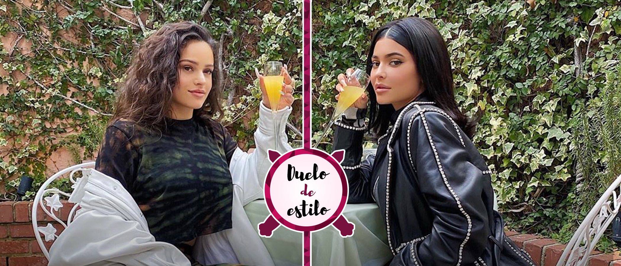 Kylie Jenner le copia a Rosalía el abrigo que le costó una importante polémica