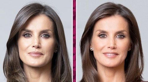 La Reina Letizia escoge el mismo vestido en dos colores diferentes para los nuevos retaros oficiales