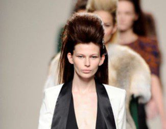 Miguel Palacio apuesta por el verde, negro y blanco para el otoño/invierno 2013/2014 en la Madrid Fashion Week