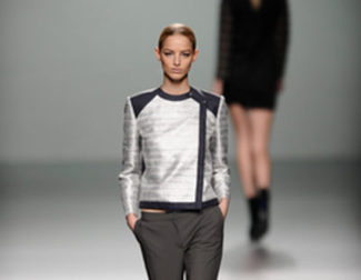 Rabaneda debuta en Madrid Fashion Week con un colección otoño/invierno 2013/2014 de superposiciones