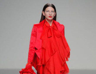 Eugenio Loarce y Pablo Erroz se visten de rojo en El Ego de Madrid Fashion Week otoño/invierno 2013/2014