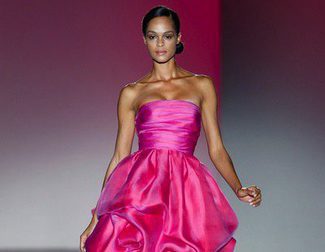 Glamour hollywoodiense en el desfile primavera/verano 2014 de Hannibal Laguna en la Madrid Fashion Week