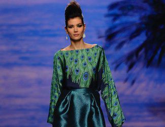 Francis Montesinos llena de exotismo y elegancia la Madrid Fashion Week con su colección otoño/invierno 2014/2015