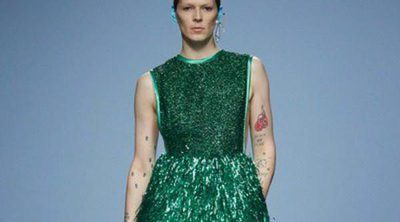 Davidelfín apuesta por el espumillón y las superposiciones para primavera/verano 2015 en Madrid Fashion Week