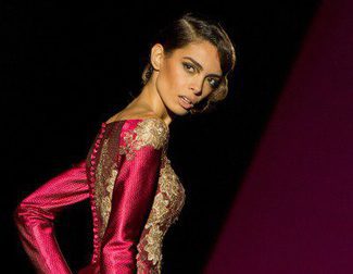 Hannibal Laguna viaja al pasado para otoño/invierno 2015/2016 en la Madrid Fashion Week