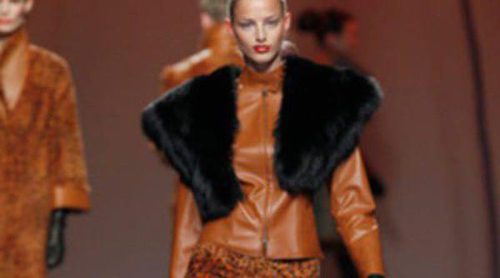 Miguel Marinero da todo el protagonismo a las pieles en su muestra de la Fashion Week Madrid