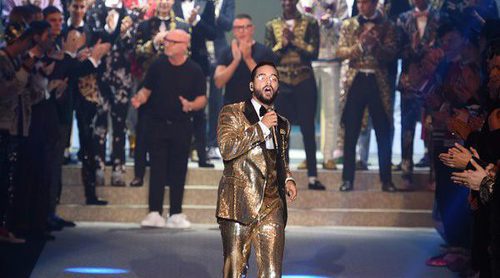 Maluma se convierte en la estrella de Dolce & Gabbana en la Semana de la Moda masculina en Milán